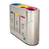 Recycle Bin Steel 3 top