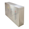 Recycle Bin Steel 4 Top Matted Stainless Steel Body With Swing Top