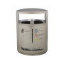 Outdoor Recylce bin 60+60 LTR