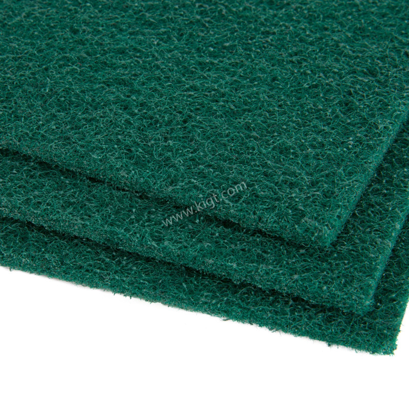 Scouring pad green 13*13 cm