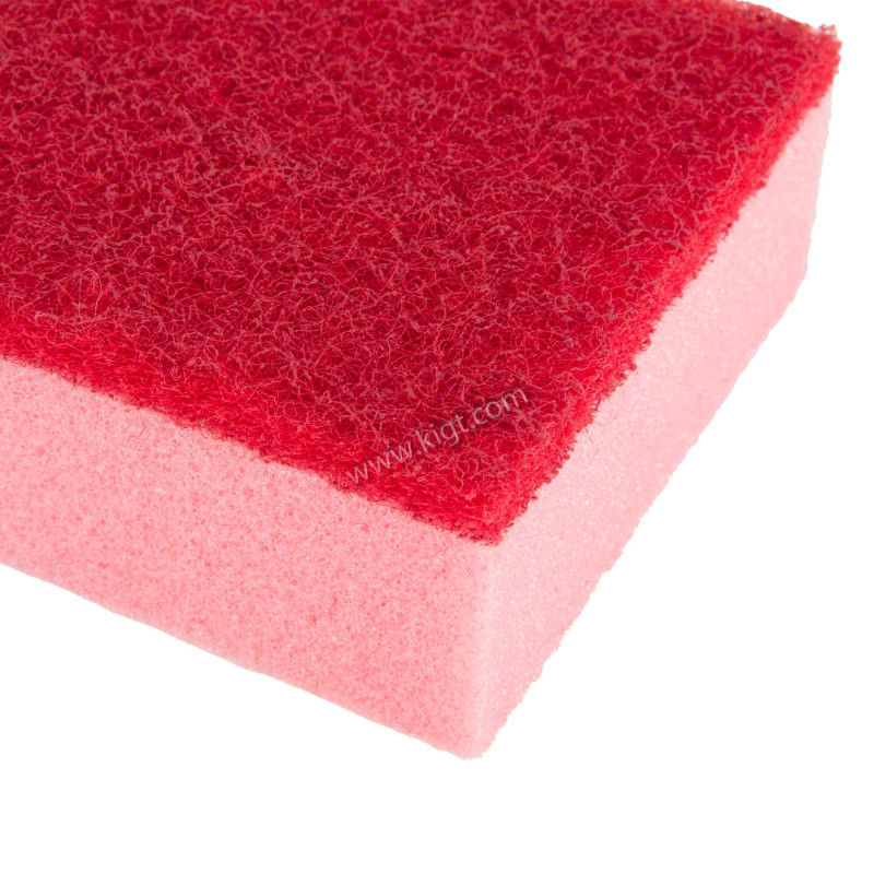Light Duty multi Color Sponge With Scourer