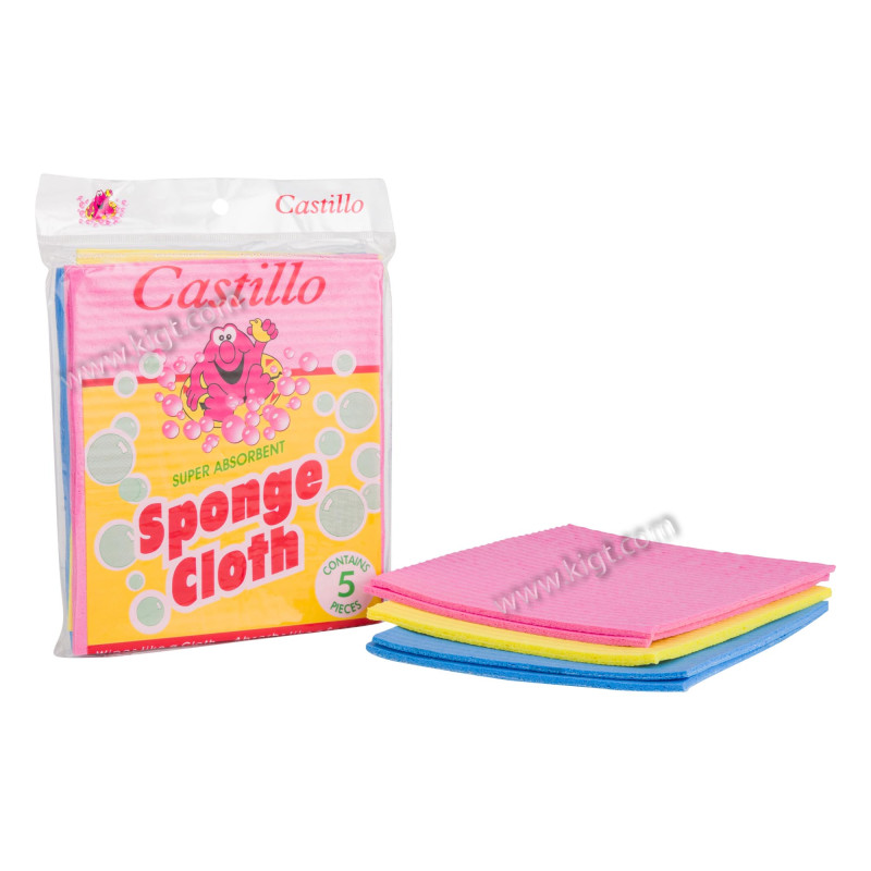 Sponge Cloth  5 Pcs