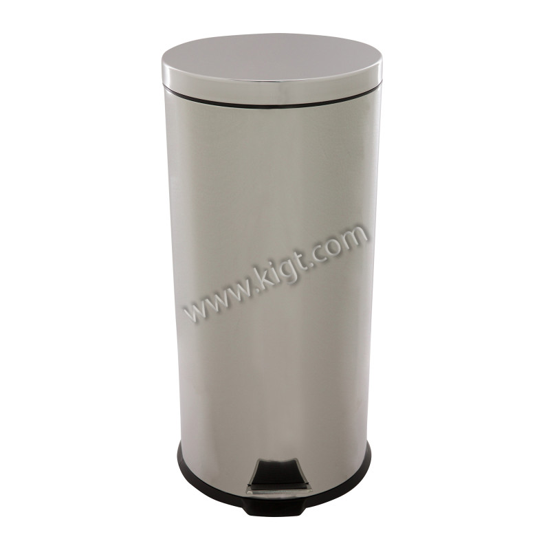 Dustbin steel 30 Ltr  1x2 Pcs