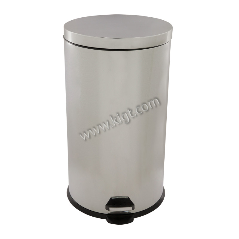 Dustbin steel 40 ltr 1x2 Pcs