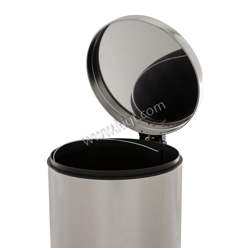 Dustbin steel 40 ltr 1x2 Pcs