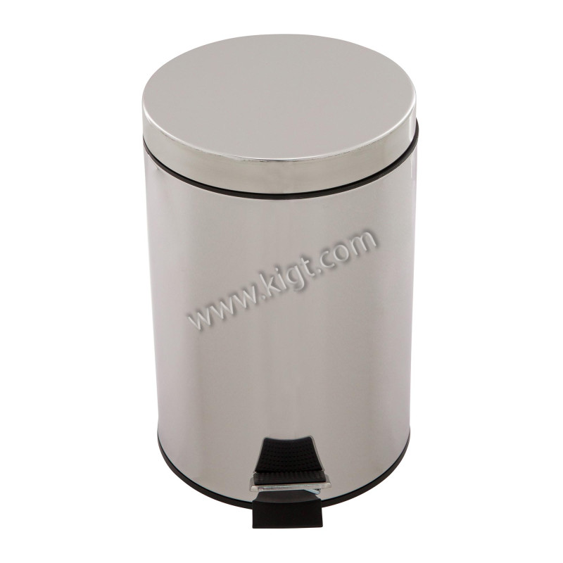 Dustbin steel 7 ltr  1x4 pcs
