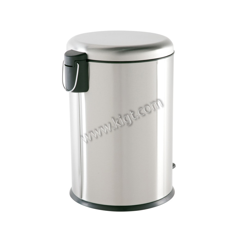 20L Trash Can With Quiet-Close Lid Matt with Finger Print Proof