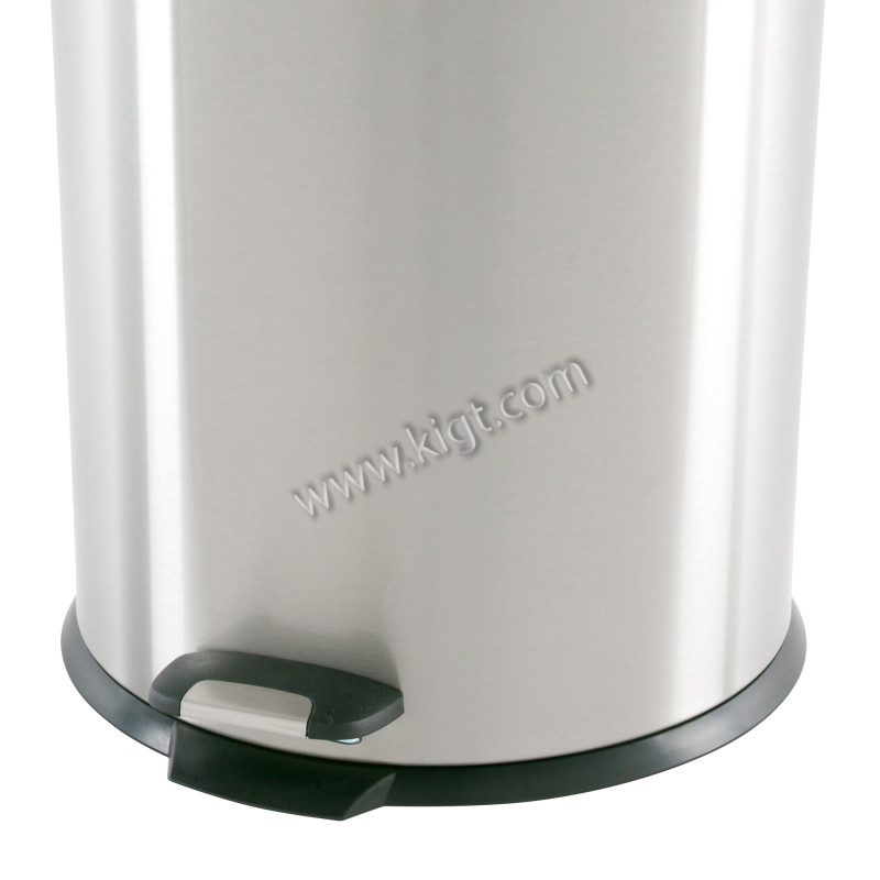 20L Trash Can With Quiet-Close Lid Matt with Finger Print Proof