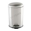 20L Dome Cover Pedal Bin With Slow Down Function Matt With Anti-Finger Oil