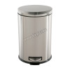 20L Moon Cover Pedal Bin With Moon Shape Pedal and Lid Moon Edge Satin & Finger Print Proof