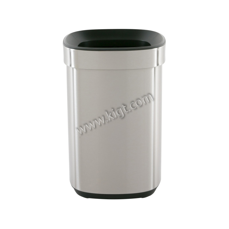 12L Open Top Trash Can With Inner Bucket Matt With Anti-Finger Print