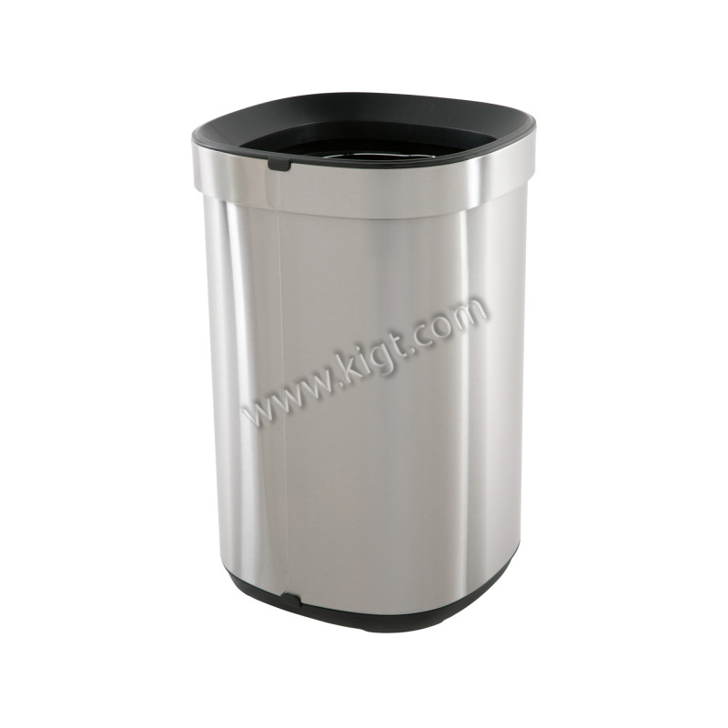 20L Open Top Trash Can With Inner Bucket Matt With Anti-Finger Print