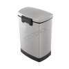 Rectangel Pedal bin Slow Motion 12 Lt  2 Pcs
