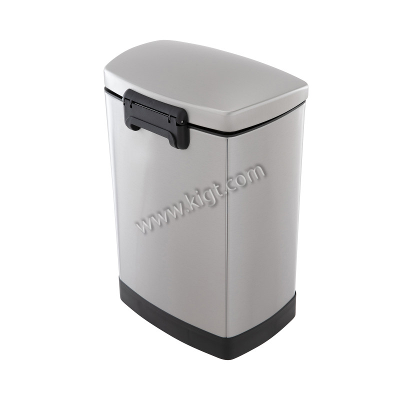 Rectangel Pedal bin Slow Motion 12 Lt  2 Pcs