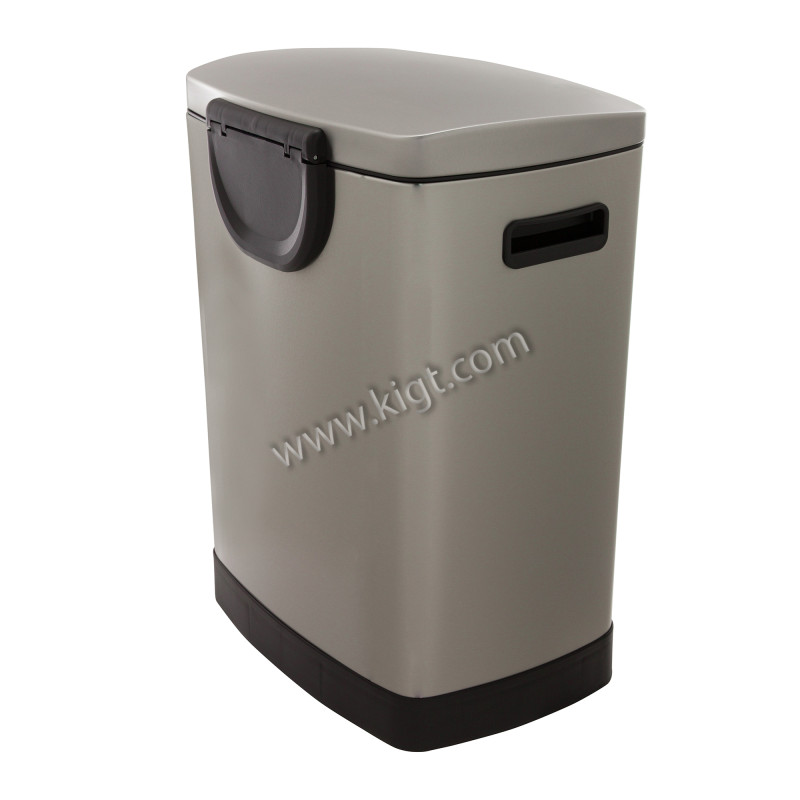 Rectangle Pedal bin Slow Motion  50 Lt  1x1 Ps