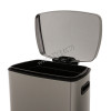 Rectangle Pedal bin Slow Motion  50 Lt  1x1 Ps