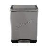 Steel bin with Pedel Slow Motion 30 ltr ( 15 + 15 L)