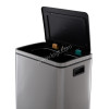 Steel bin with Pedel Slow Motion 30 ltr ( 15 + 15 L)