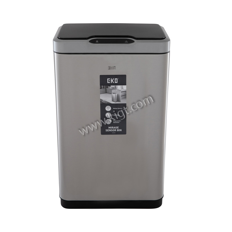 30L Sensor trash can brushed fingerprint proof  1x1 Ps