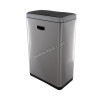 80L Sensor trash can brushed fingerprint proof  1x1 Ps
