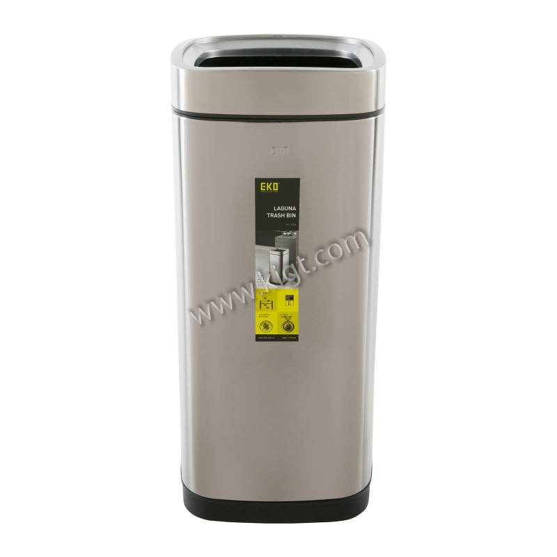 35 L open top trash bin, fingerprint proof, 1x1 Pcs