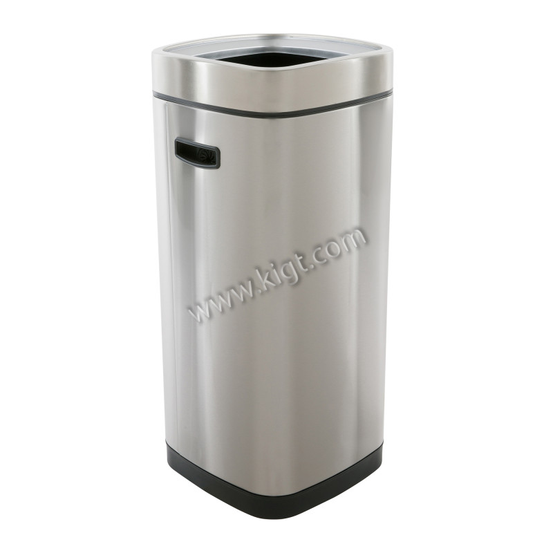 35 L open top trash bin, fingerprint proof, 1x1 Pcs