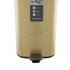 32 L square step bin  soft closed  Gold coating  1x1 Ps