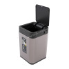 10L brushed stainless steel EKO sensor trash bin with touchless technology