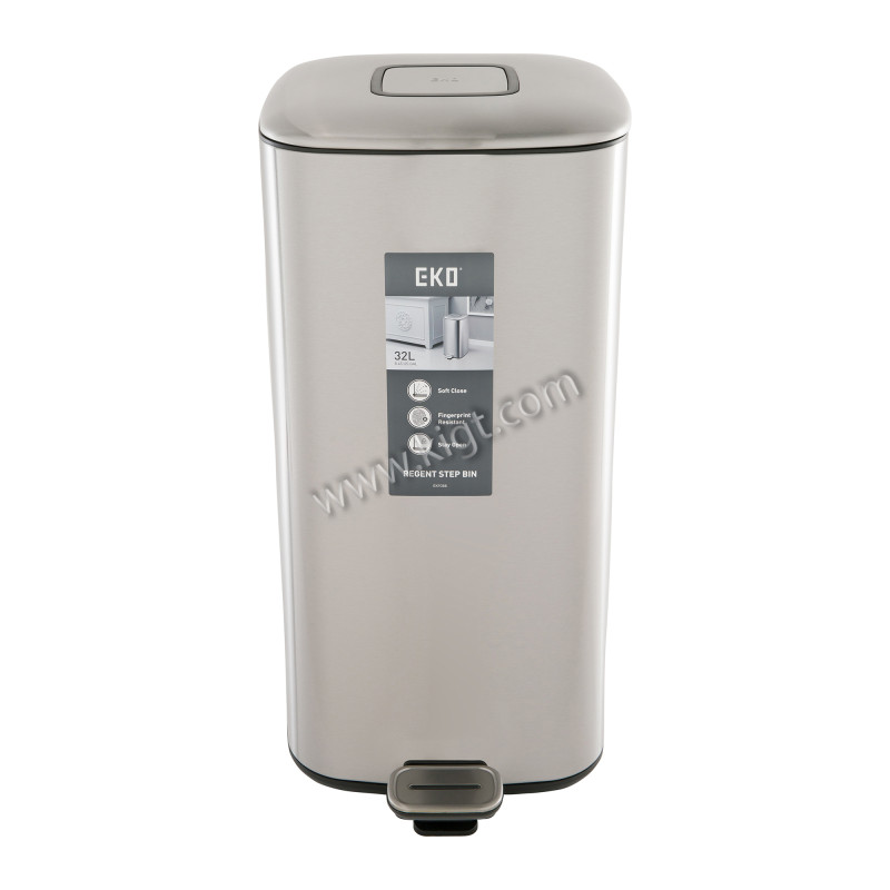 EKO 32 L Square Step Bin  Soft Closed