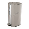 EKO 32 L Square Step Bin  Soft Closed