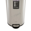 EKO 30 LTR pedal bin, soft close, PP liner, S/S satin and fingerprint finish