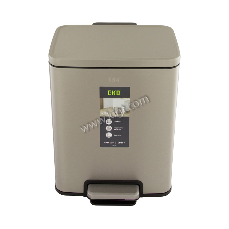 EKO 20 L Soft Close , Body Matt finish, Fingerprint Resistant  PP liner