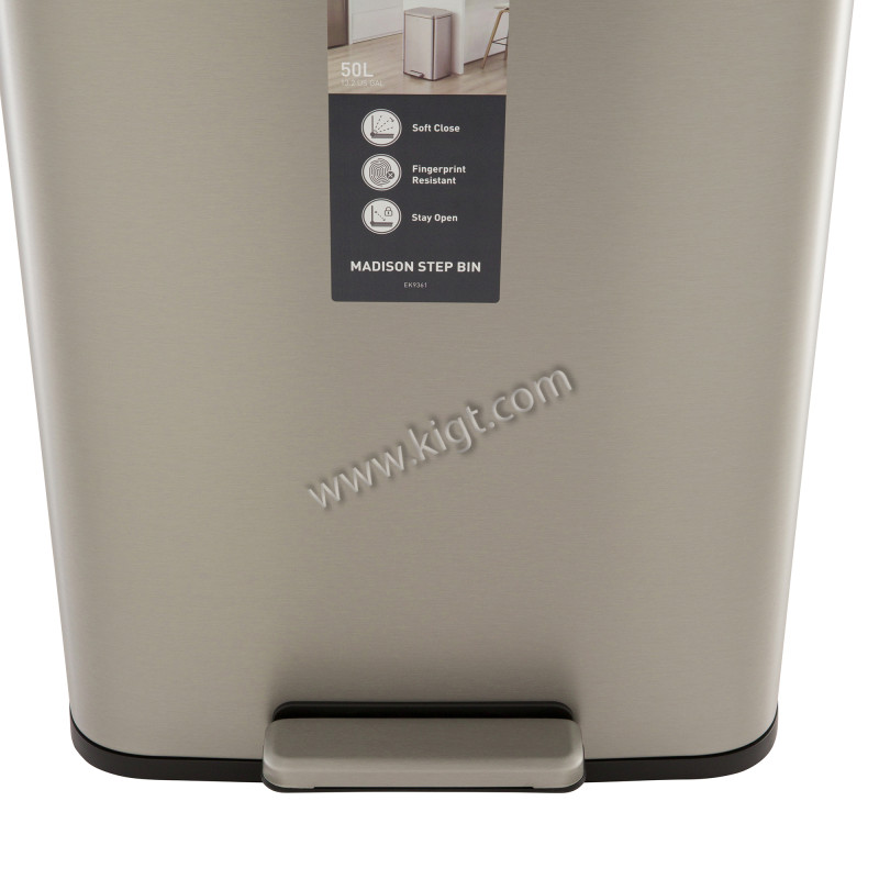 EKO 50 L Soft Close , Body Matt finish, Fingerprint Resistant  PP liner, Soft Close