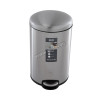 EKO 12 L Soft Close S/S Step bin brushed fingerprint proof finish