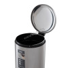 EKO 12 L Soft Close S/S Step bin brushed fingerprint proof finish