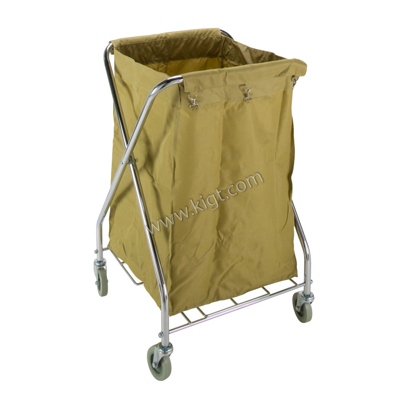 X shape laudry cart 215 ltr
