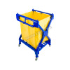 X shape laudry plastic cart 180 Litters