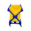 X shape laudry plastic cart 180 Litters
