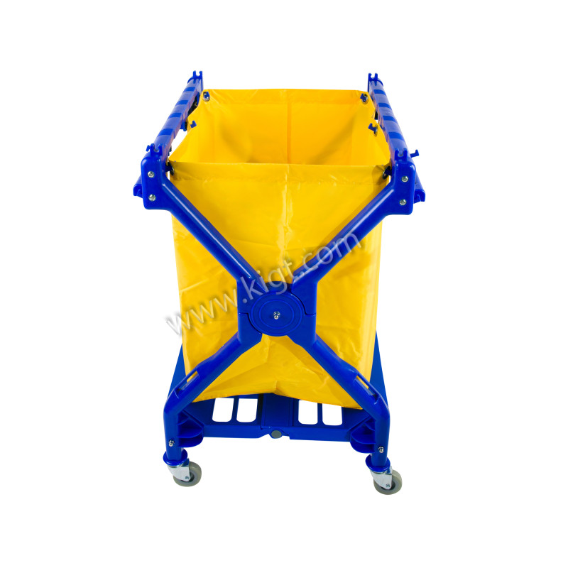 X shape laudry plastic cart 180 Litters