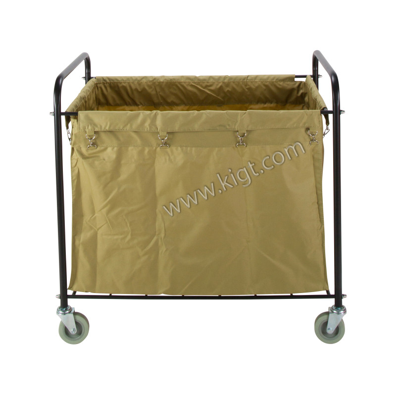 Laudry cart long metal 250 Litters