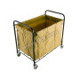 Laudry cart long metal 250 Litters