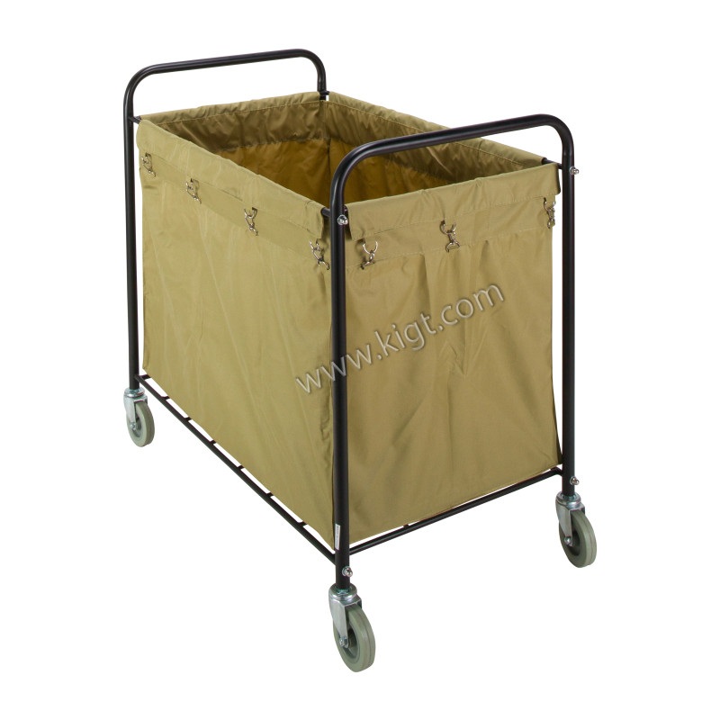 Laudry cart long metal 250 Litters