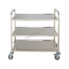 Stainless Steel Utility Cart - large - Sized