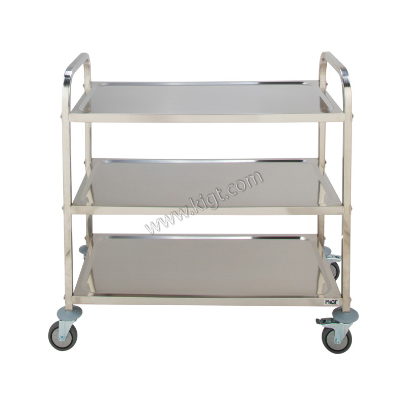 Stainless Steel Utility Cart - large - Sized
