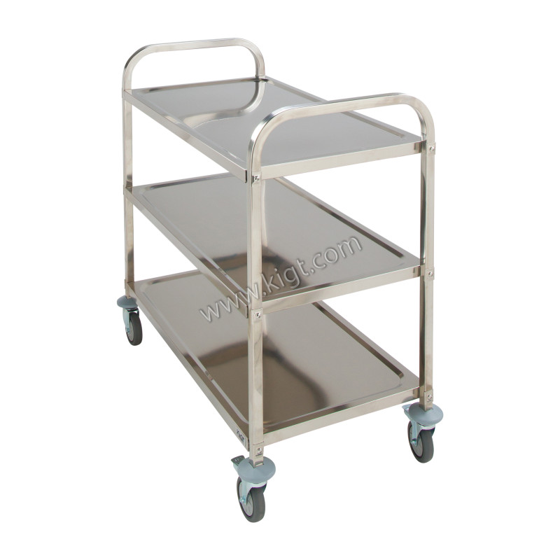 Stainless Steel Utility Cart - large - Sized