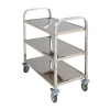 Stainless Steel Utility Cart - Mid - Sized