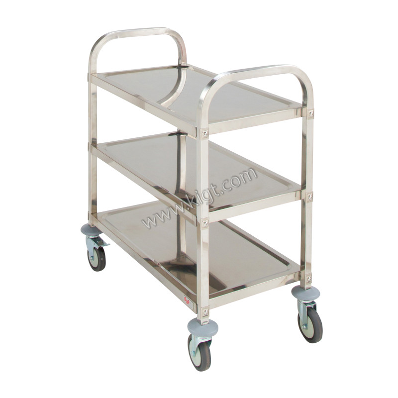 Stainless Steel Utility Cart - Small - Sized