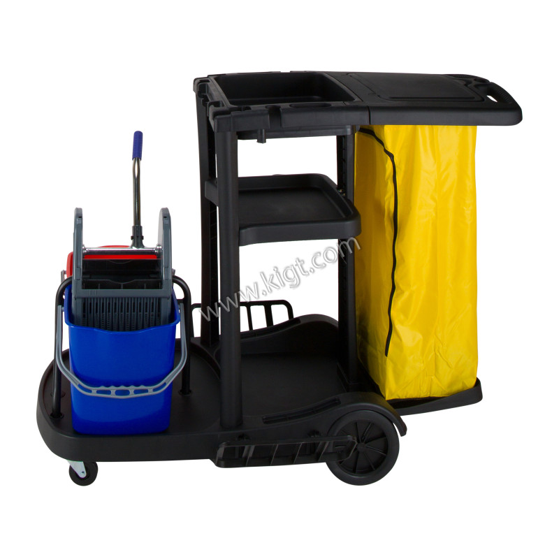 Janitor Cart With Mop Wringer