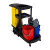 Janitor Cart With Mop Wringer