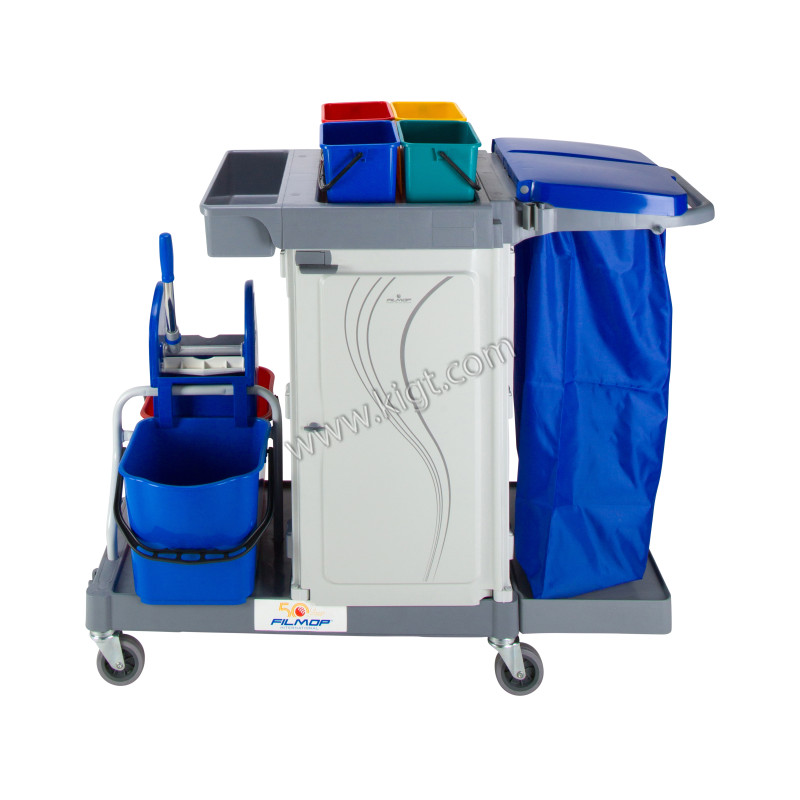 Multi Function Janitor Filmop  closing With Wringer